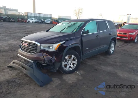 2017 GMC Acadia Sle-1 из США, поврежденный, VIN 1GKKNKLA4HZ204161